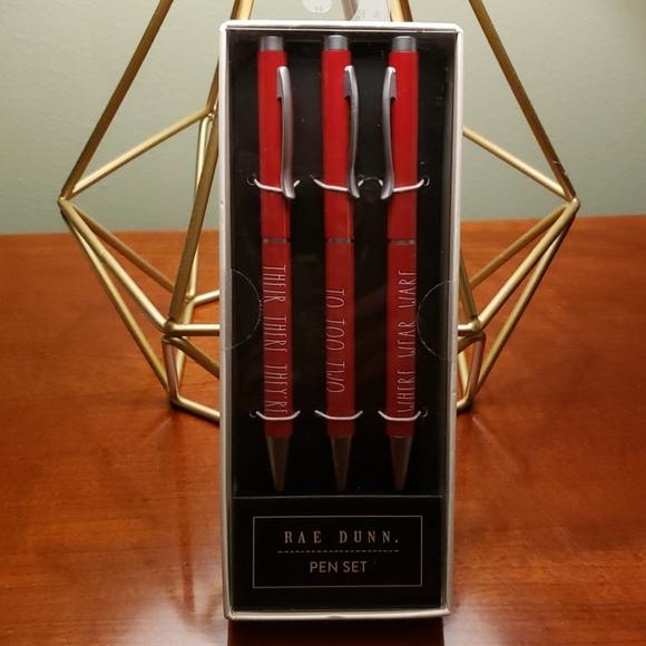 Rae Dunn Other - Rae Dunn Word Play Grammar Pen Set